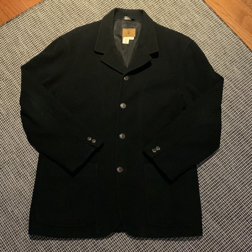 Vintage Italian wool and cashmere blazer